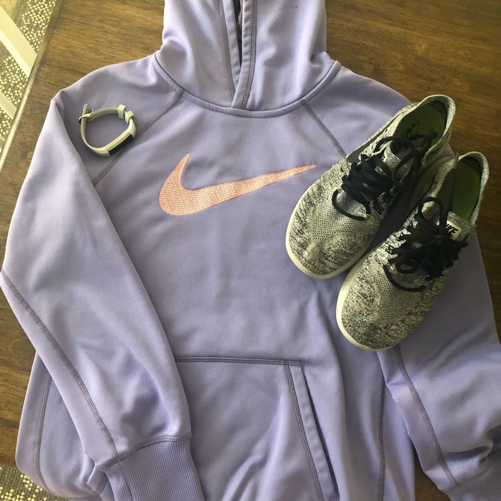 Purple Women’s Nike Hoodie Size Medium